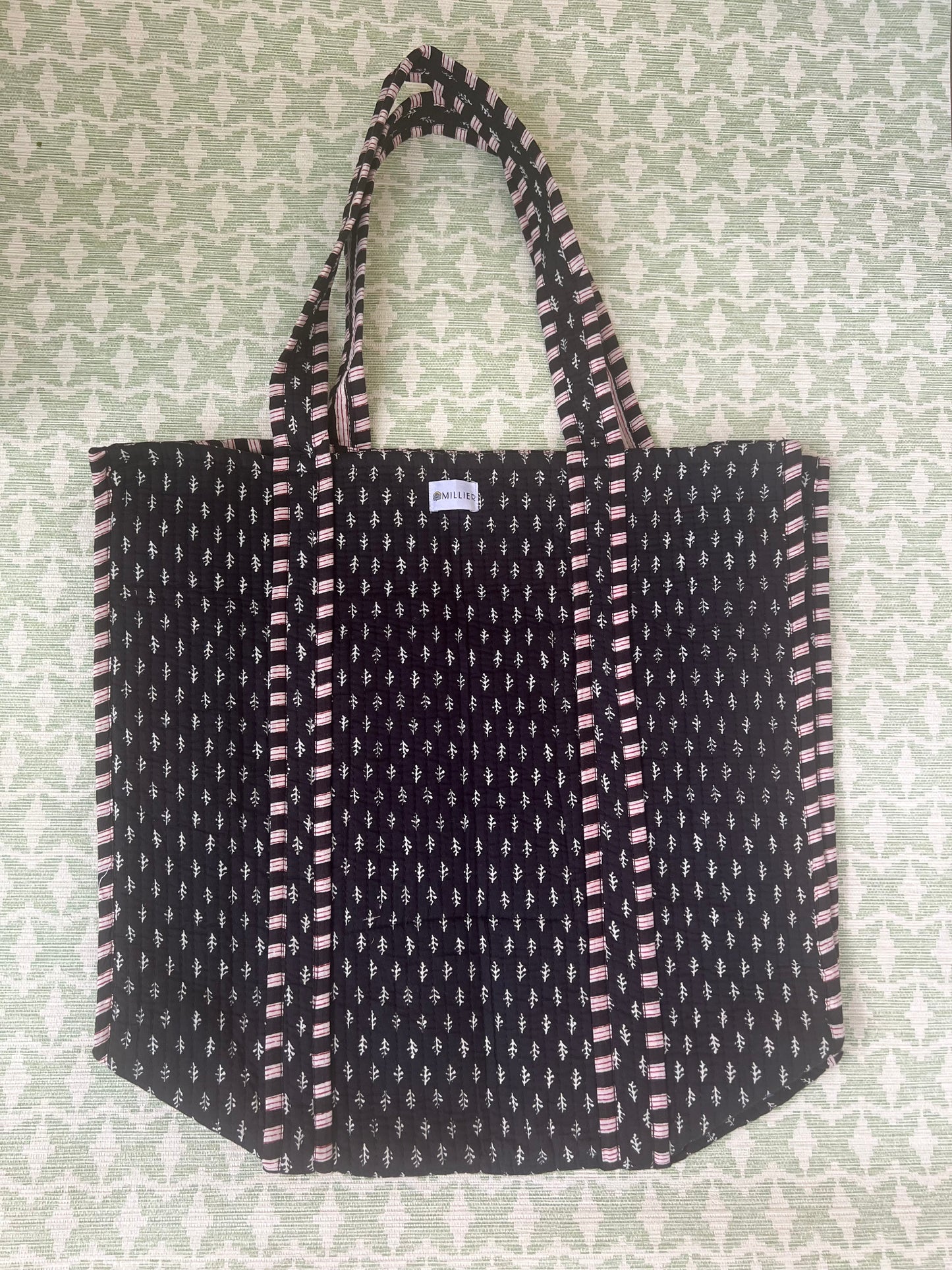 The Big Block Print Bag