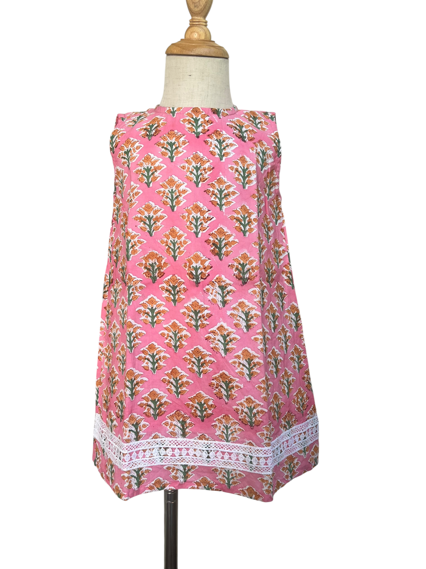 Jane Classic Shift Dress - Bright Apricot