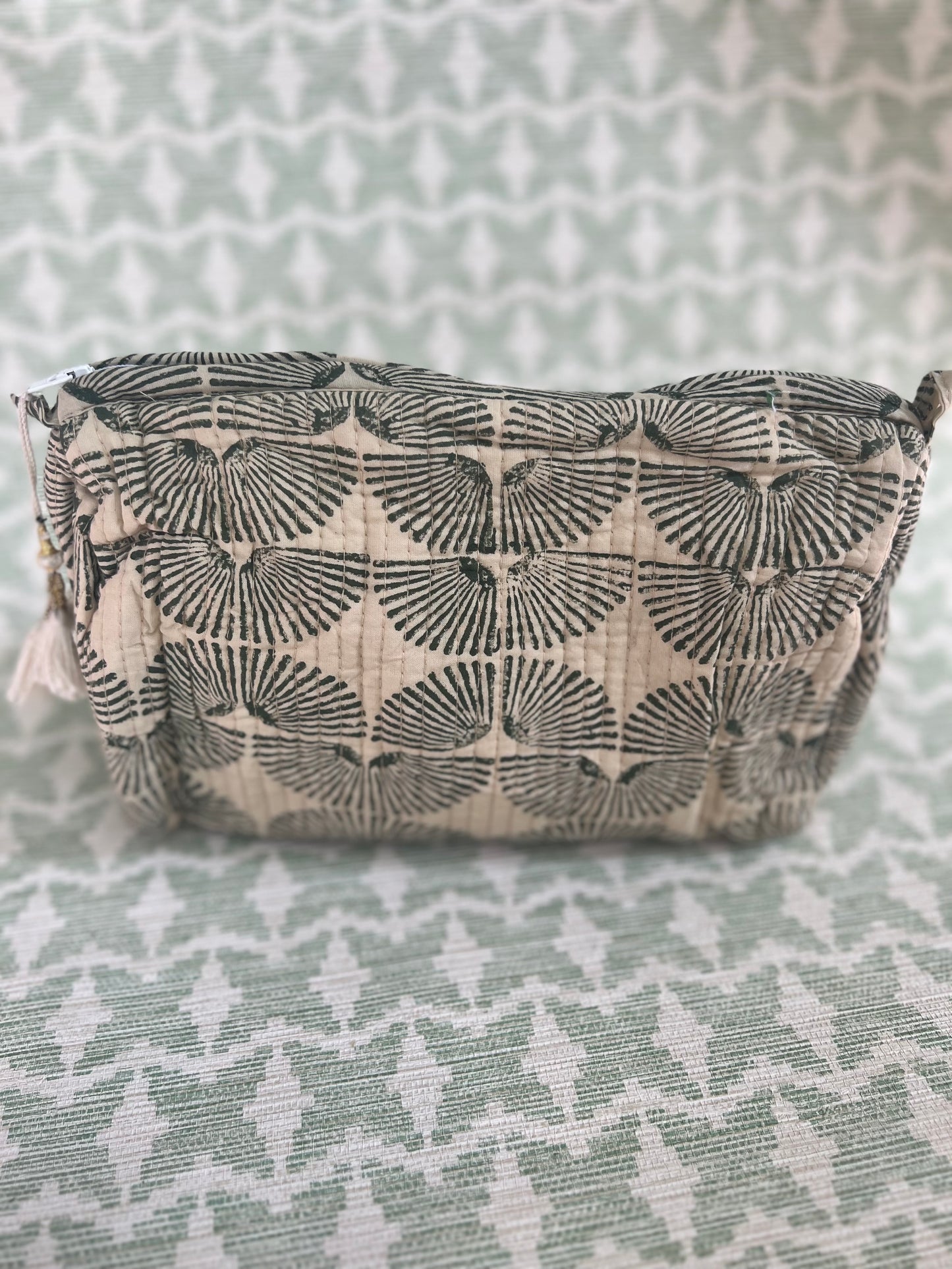 Quilted Accessories Pouches- Set of 3