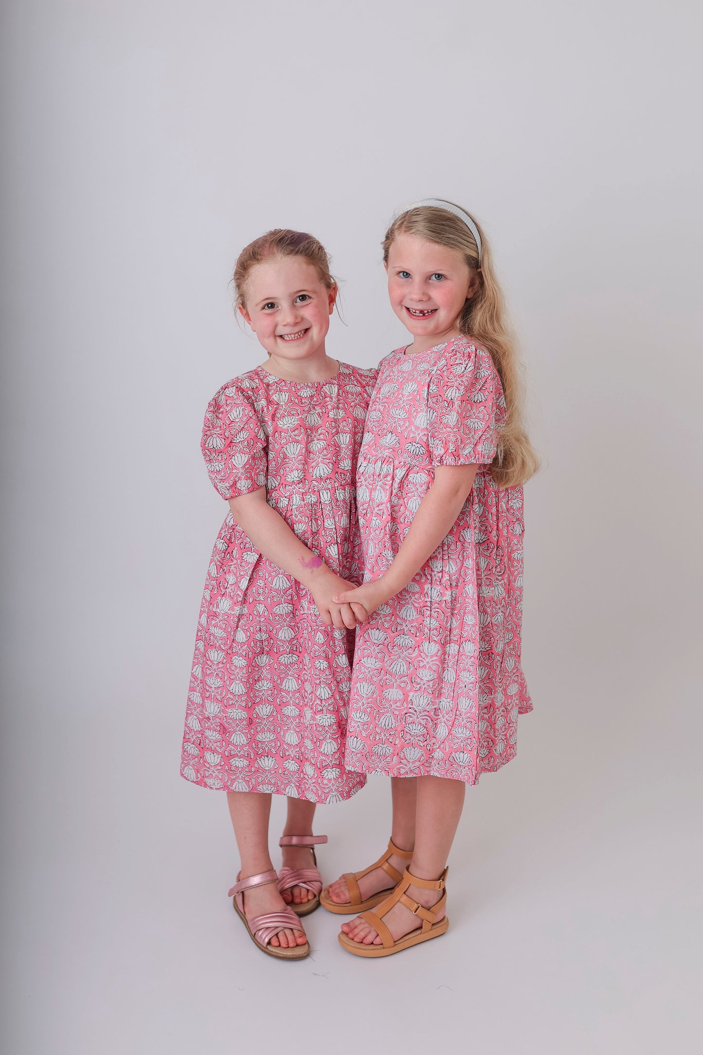 Virginia Dress - Pink Vine