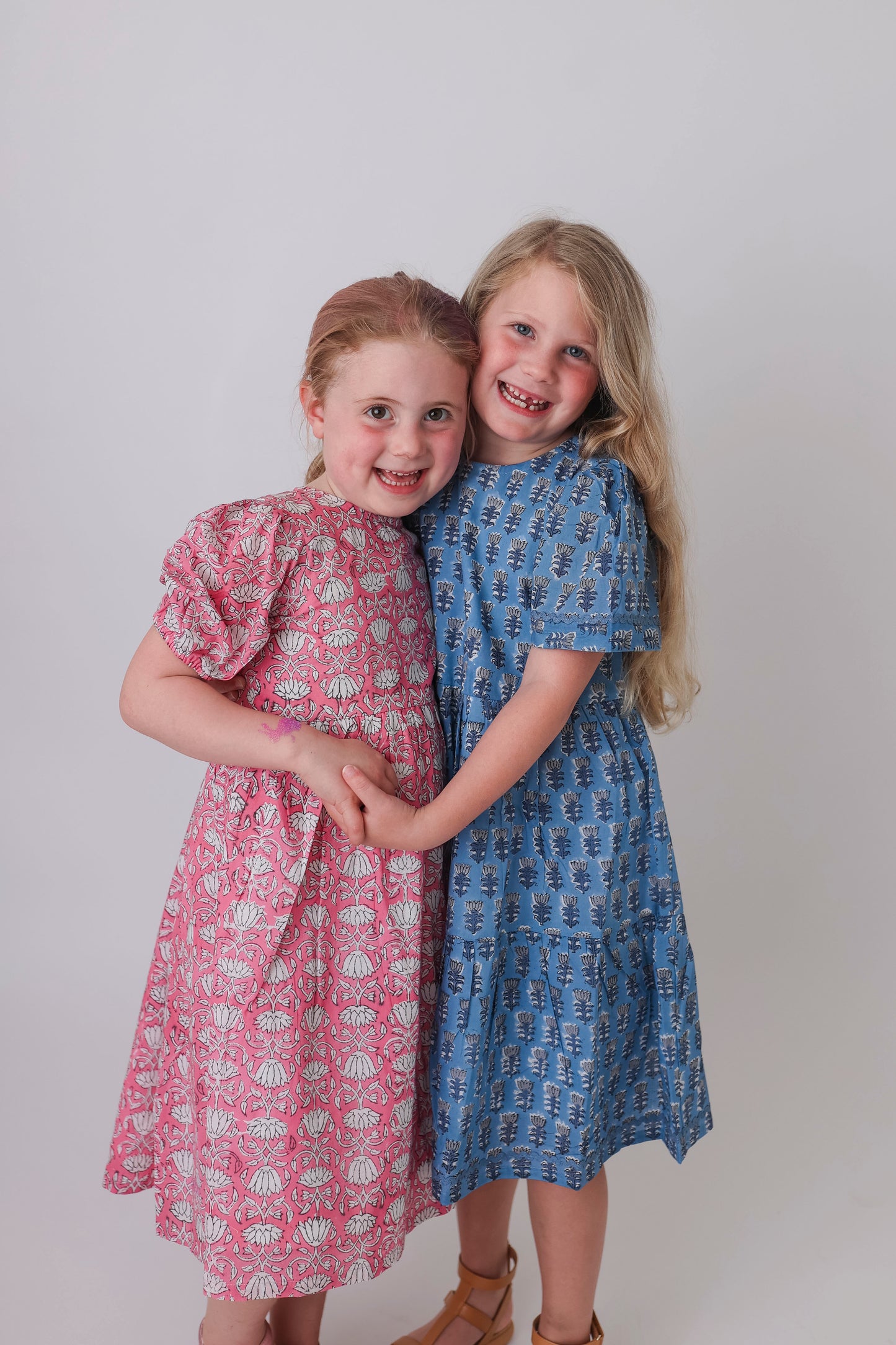 Caroline Dress - Hydrangea