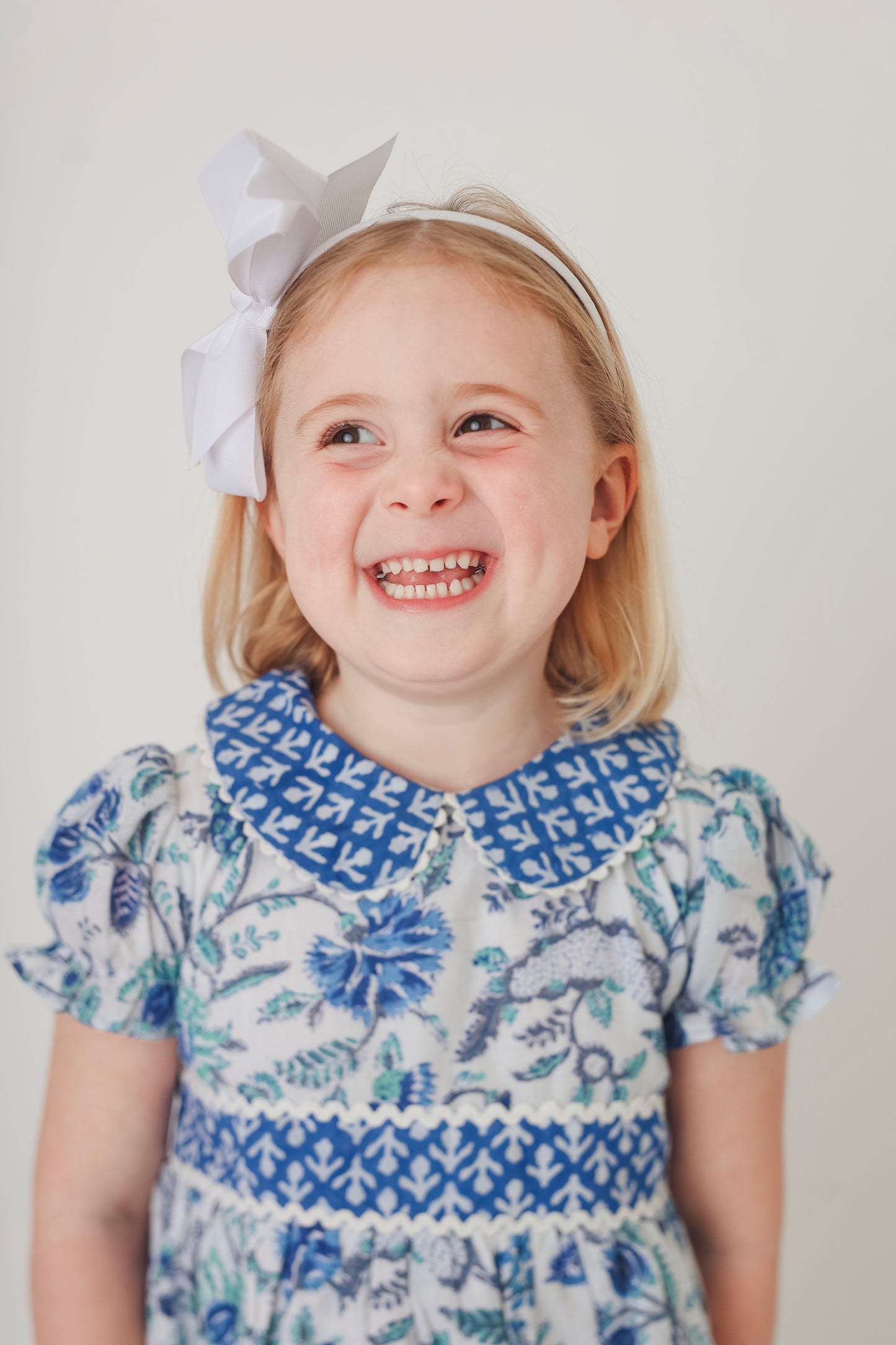 Millie Dress - Santorini Blue