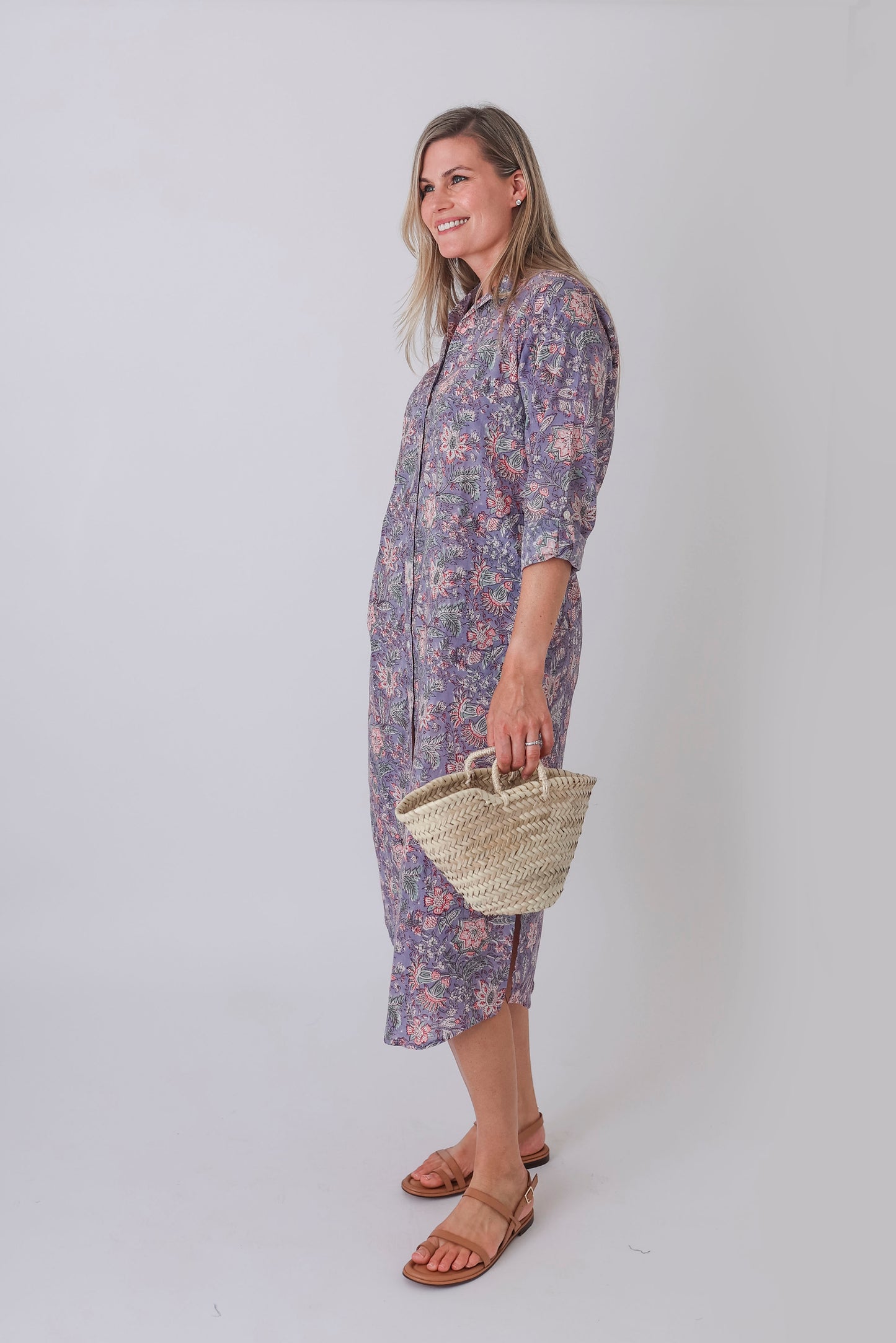 The Shirt Dress - Bouquet