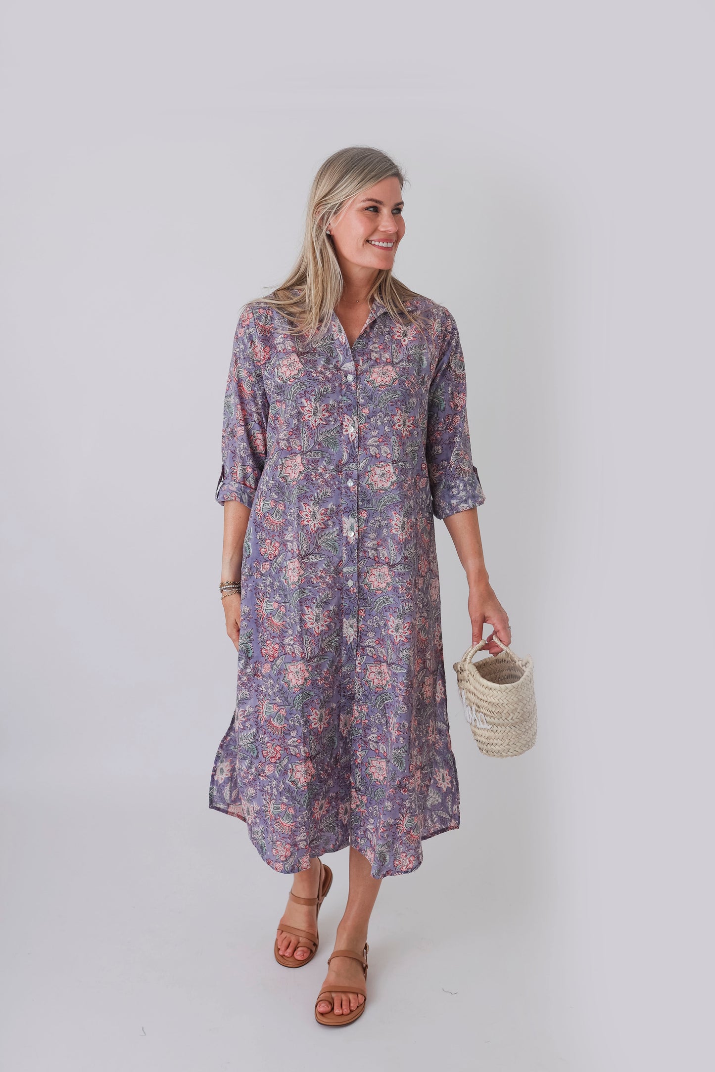 The Shirt Dress - Bouquet