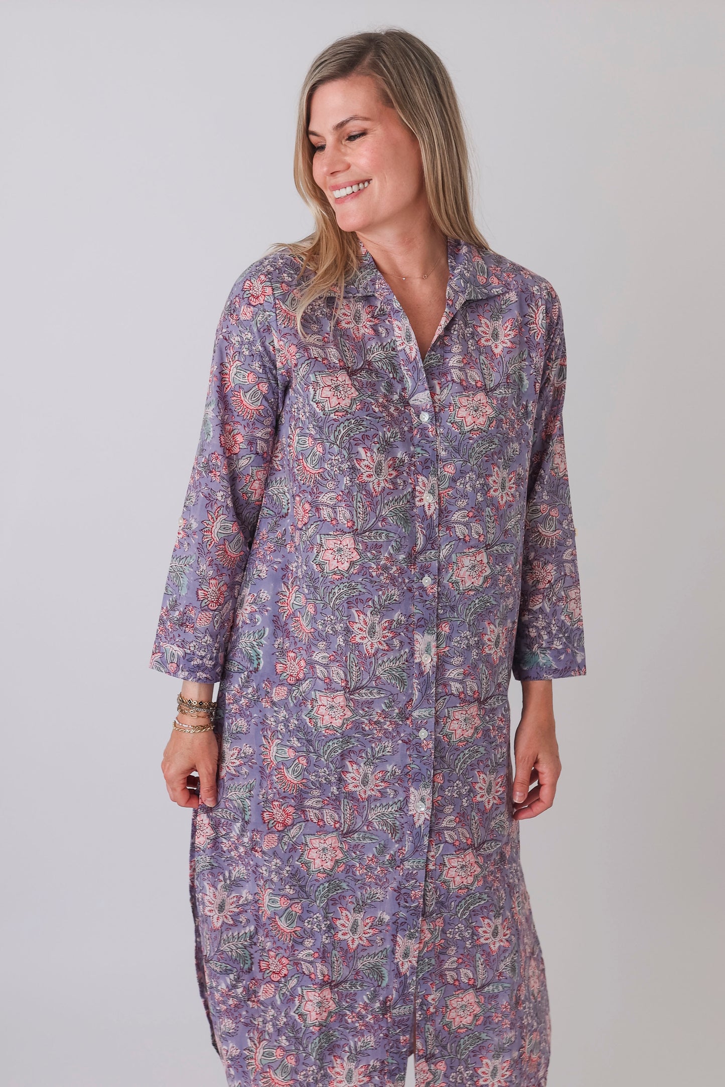 The Shirt Dress - Bouquet