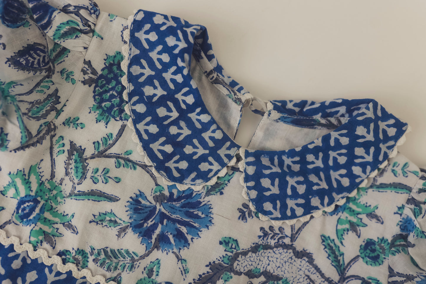Millie Dress - Santorini Blue