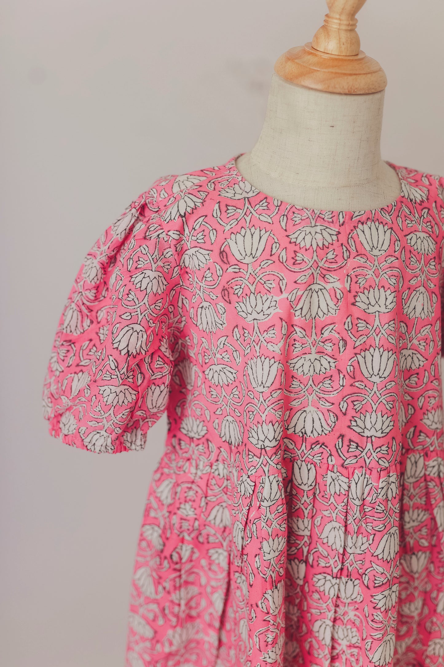 Virginia Dress - Pink Vine