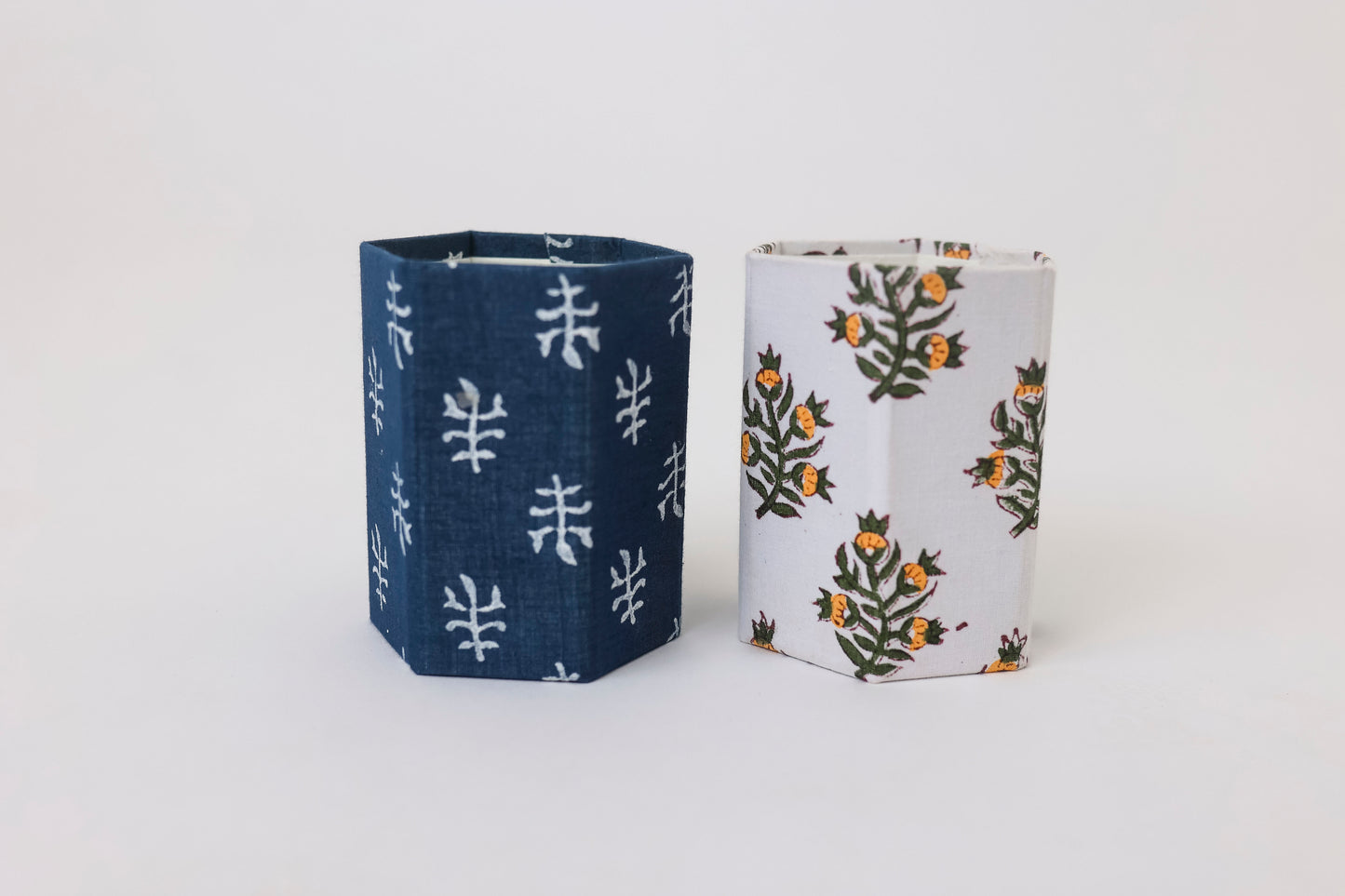 Block Print Pencil Cup