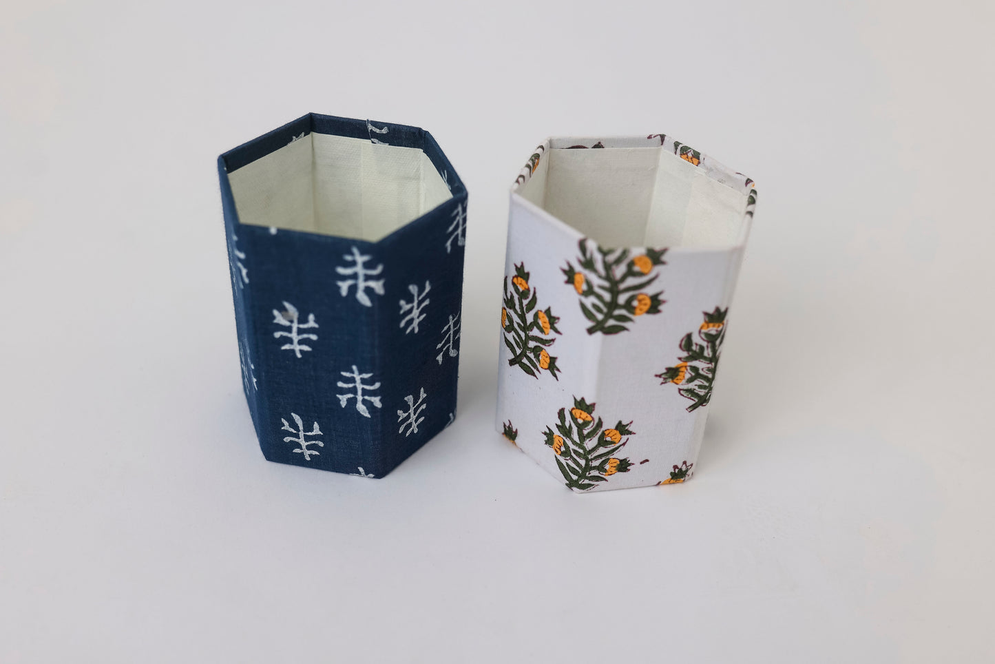 Block Print Pencil Cup