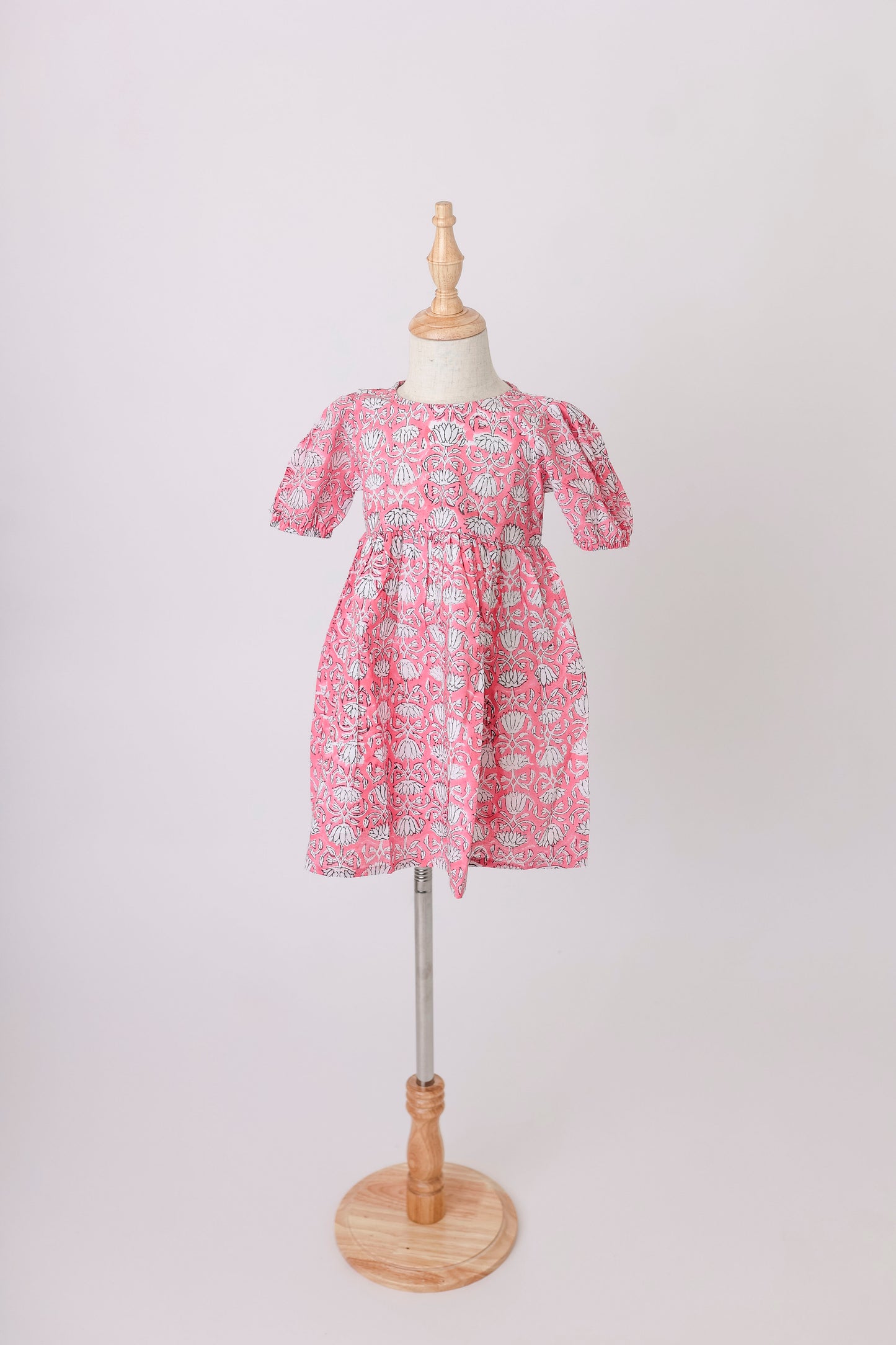 Virginia Dress - Pink Vine