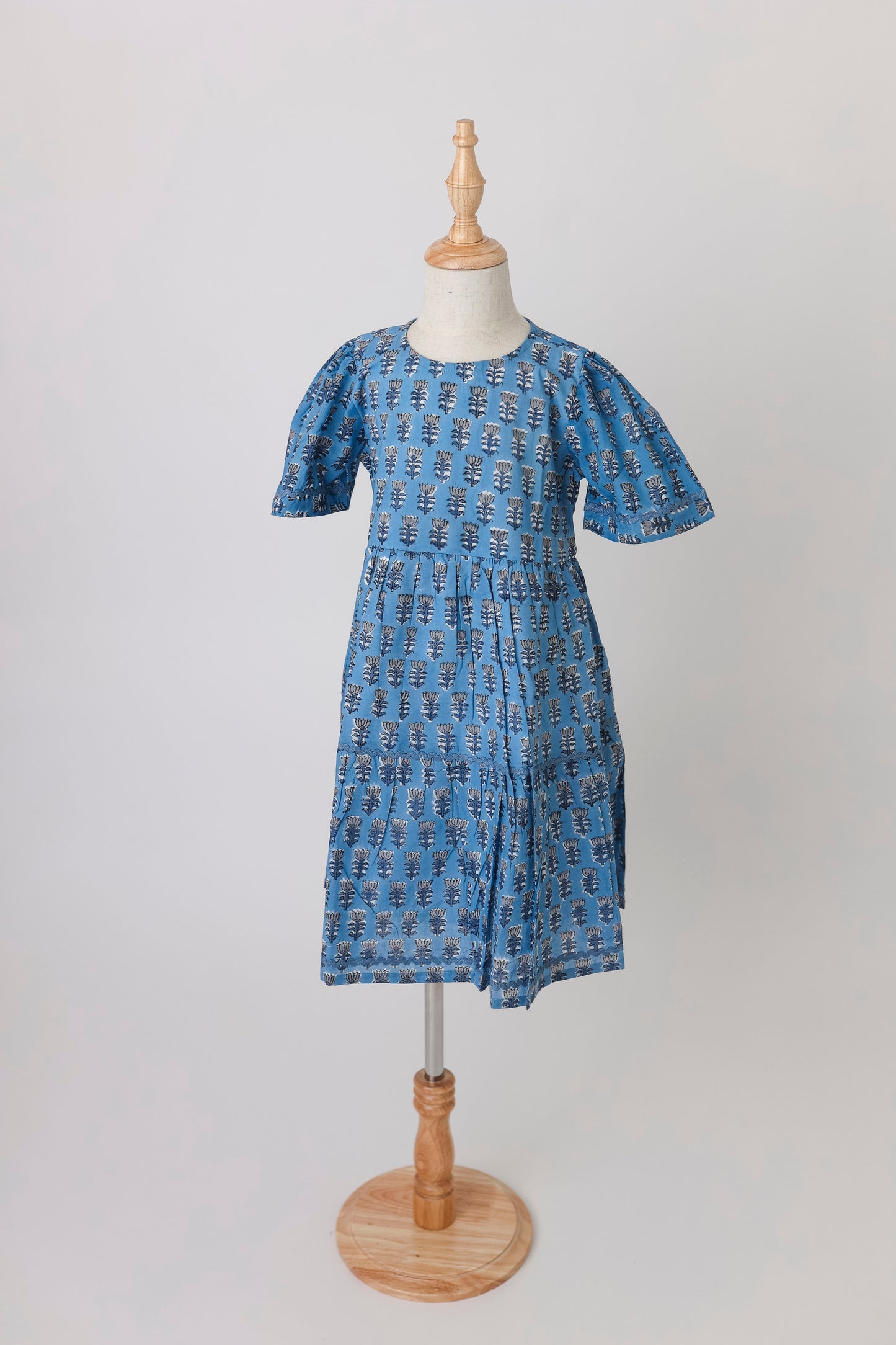 Caroline Dress - Hydrangea