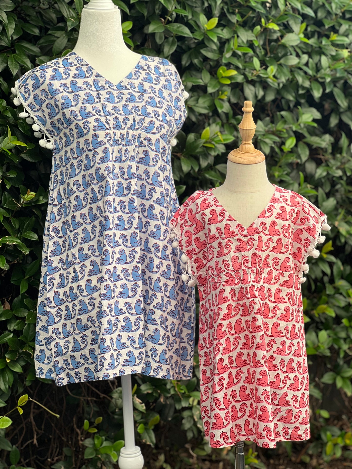 Beach Dress Coverup- Boca Blue