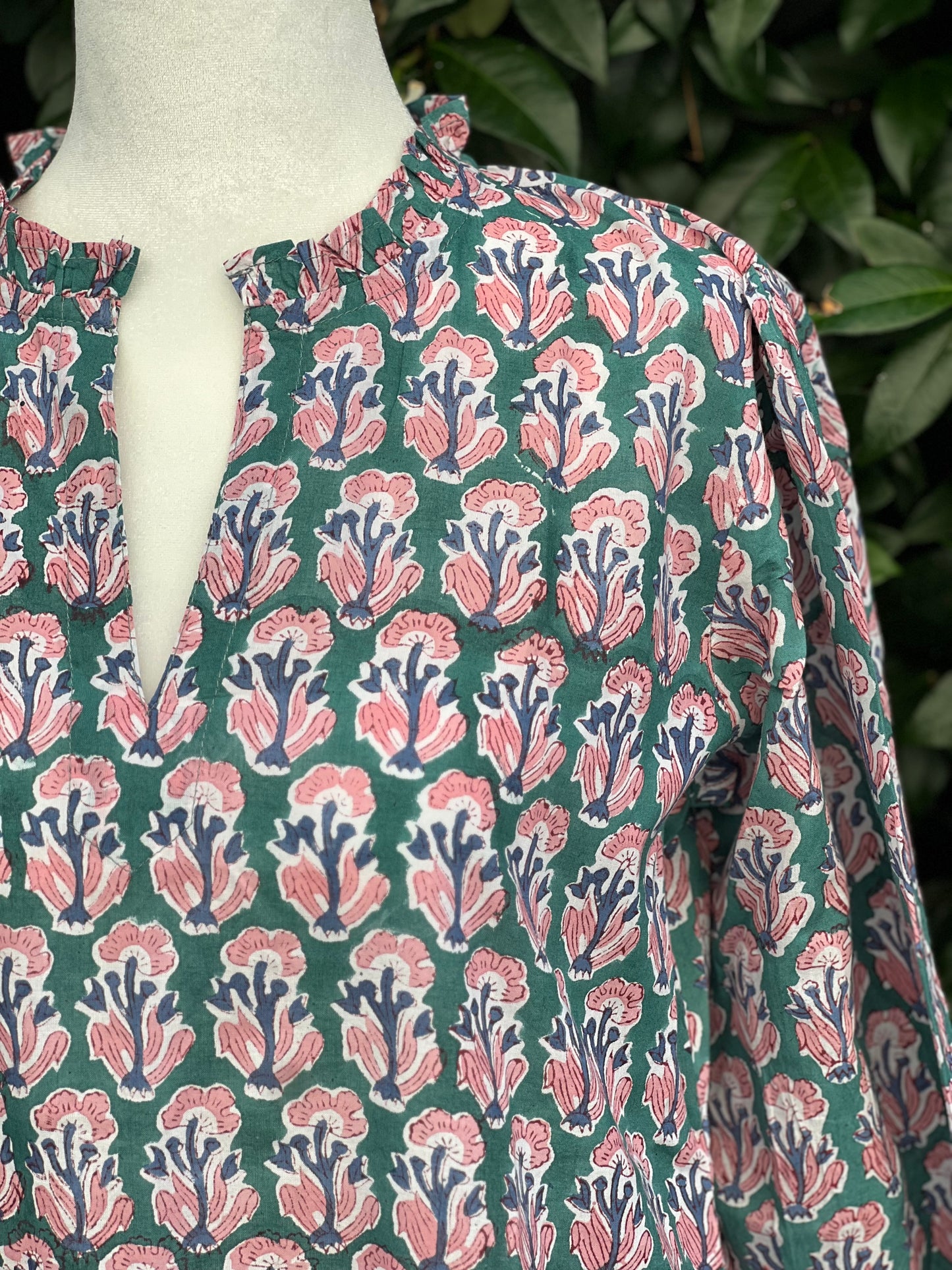 Frances Dress - Emerald
