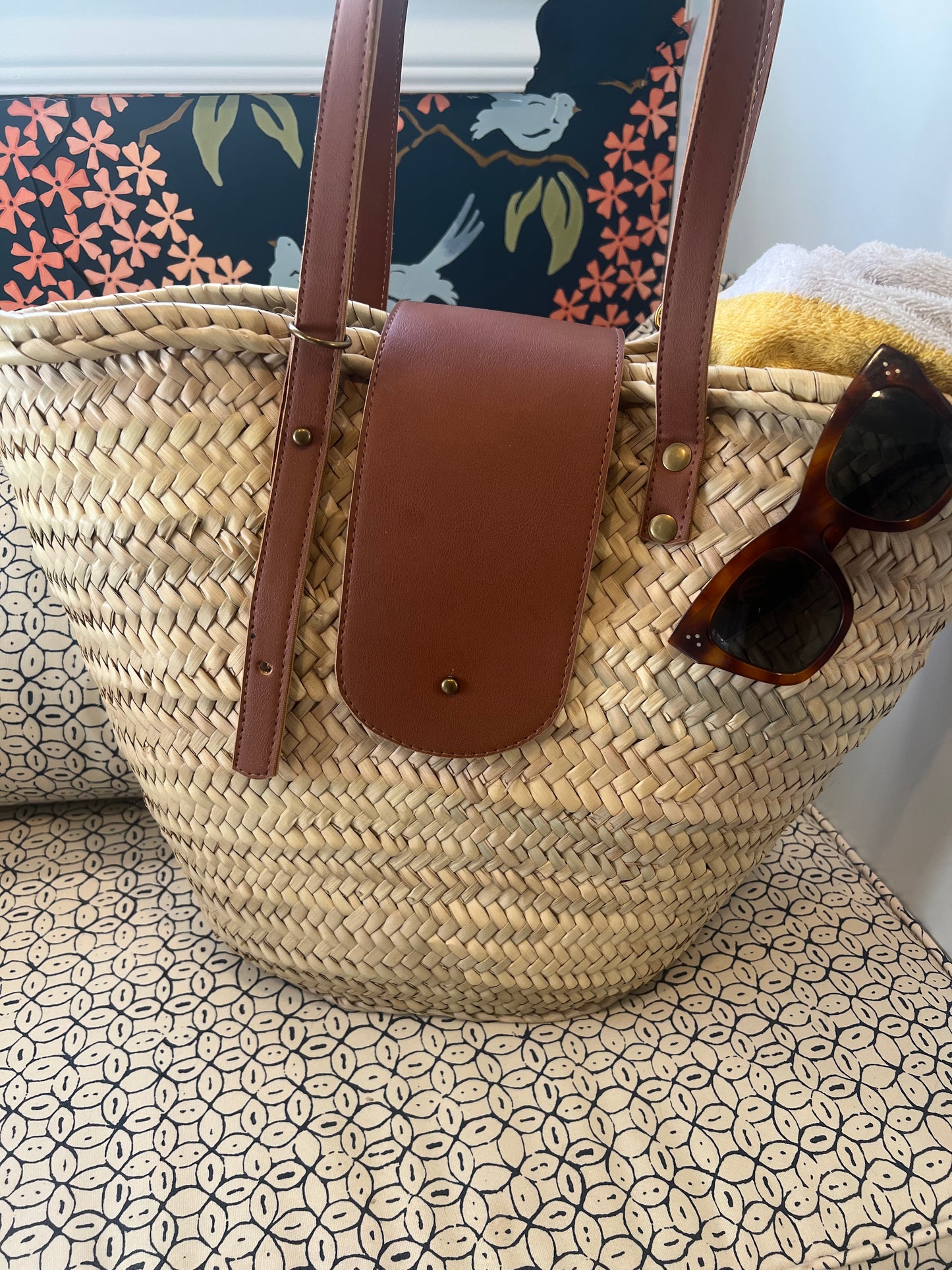 The Perfect Straw Tote (Large)