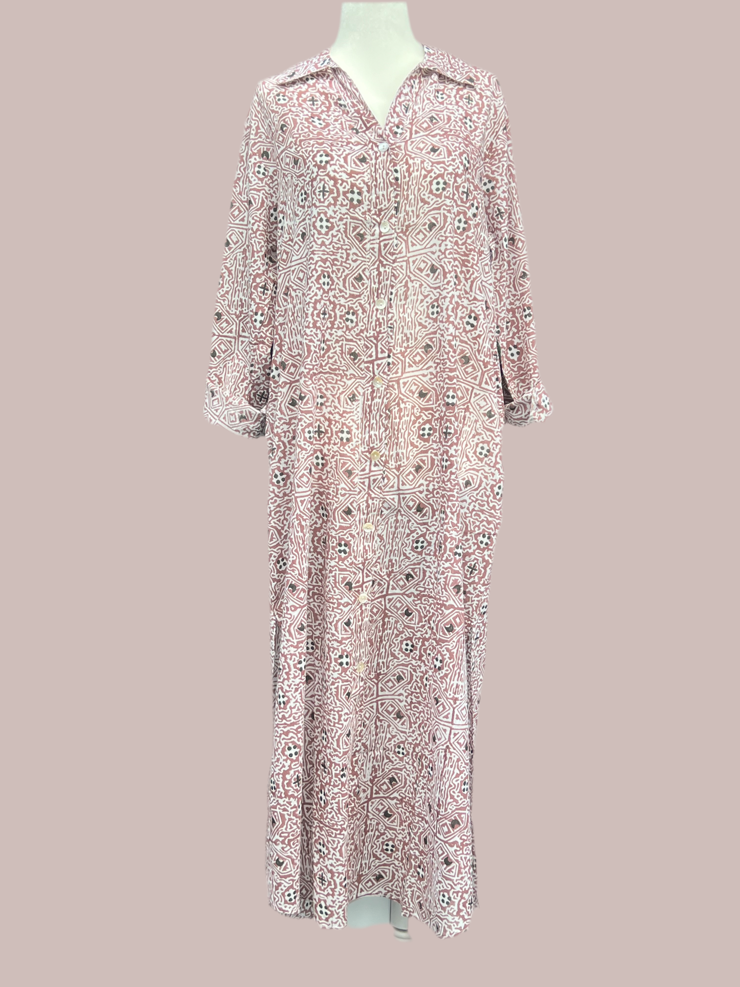 The Shirt Dress - Mink