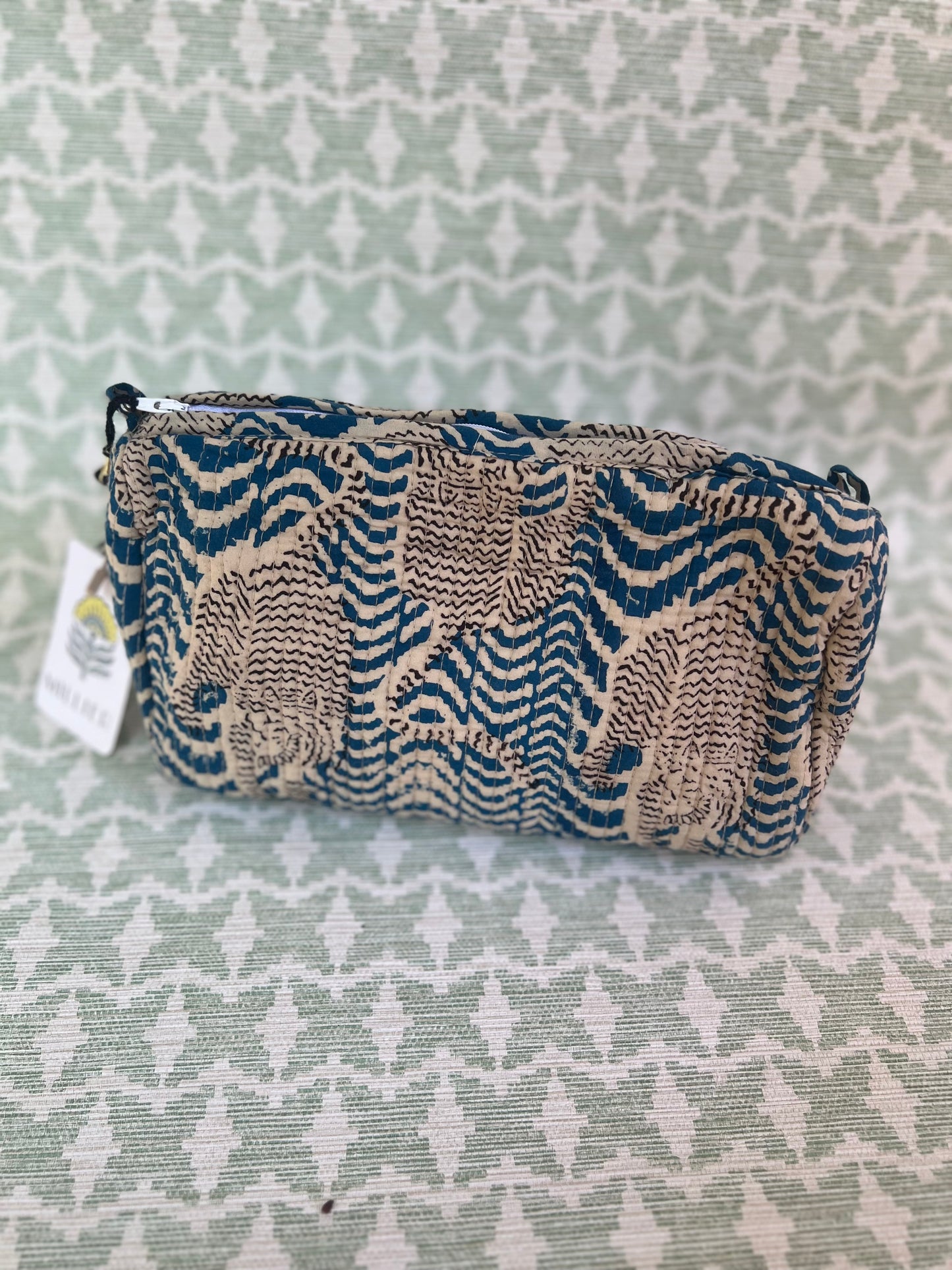Quilted Accessories Pouches- Set of 3
