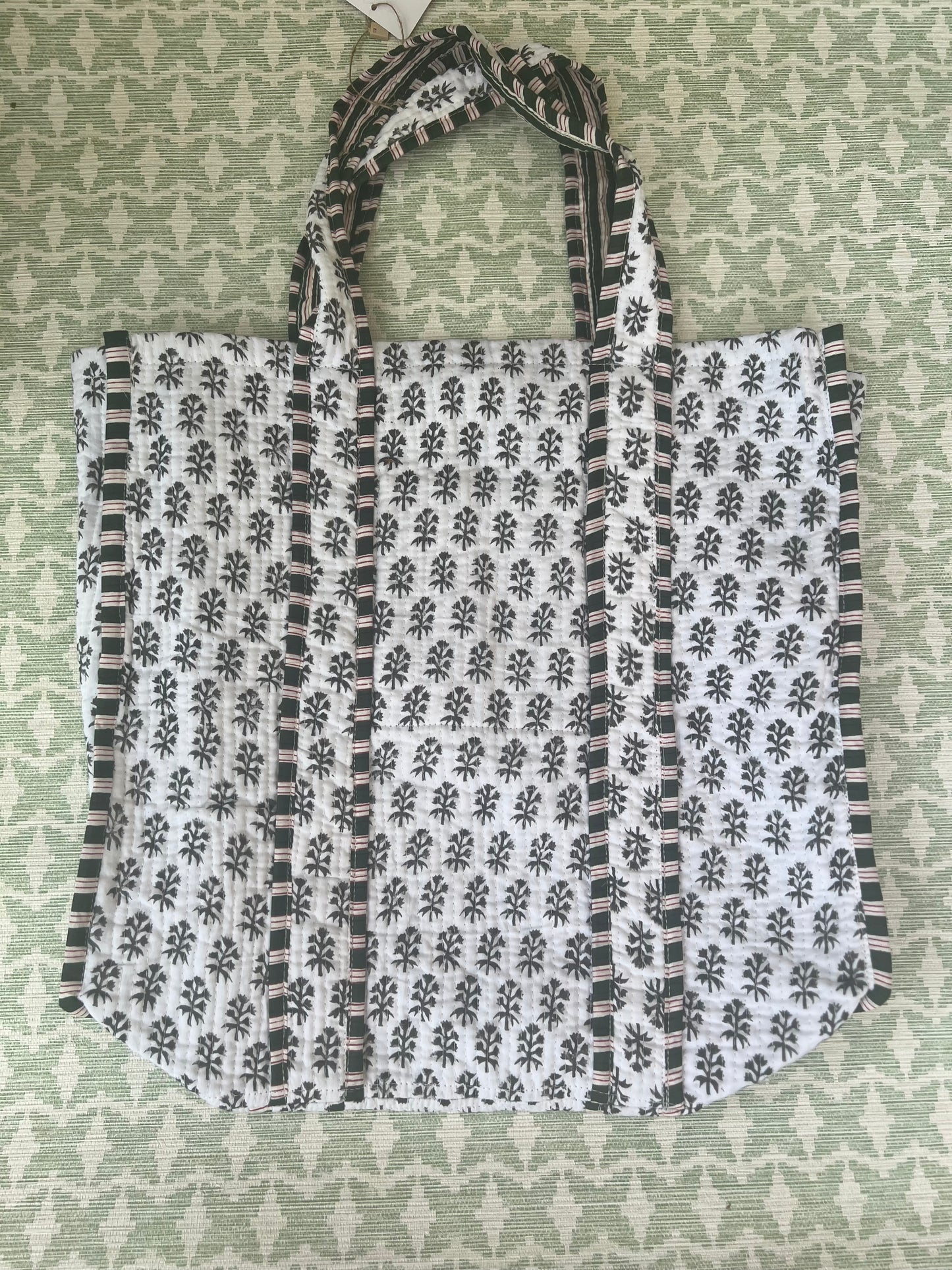 The Big Block Print Bag