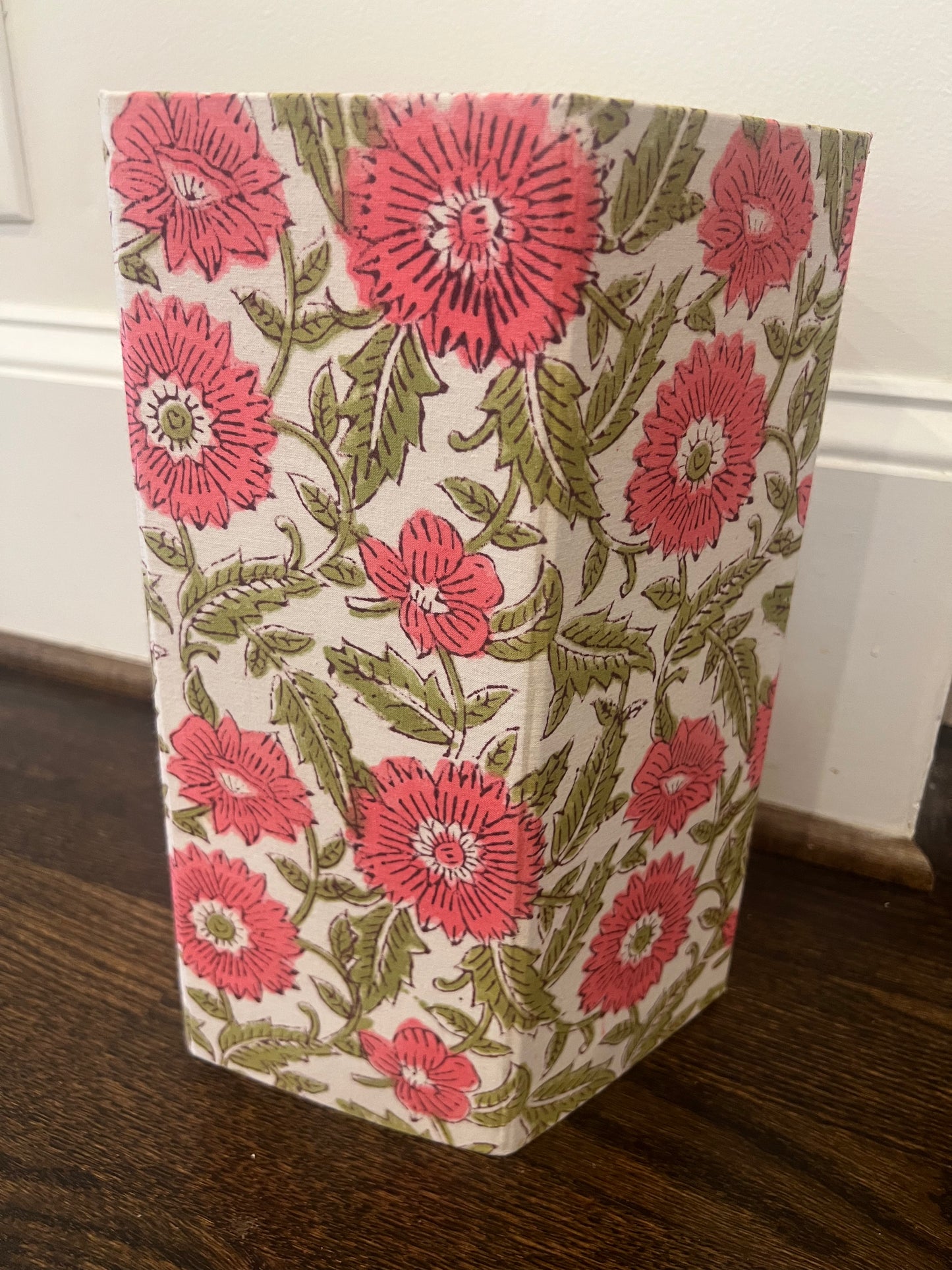 Block Print Wastepaper Basket