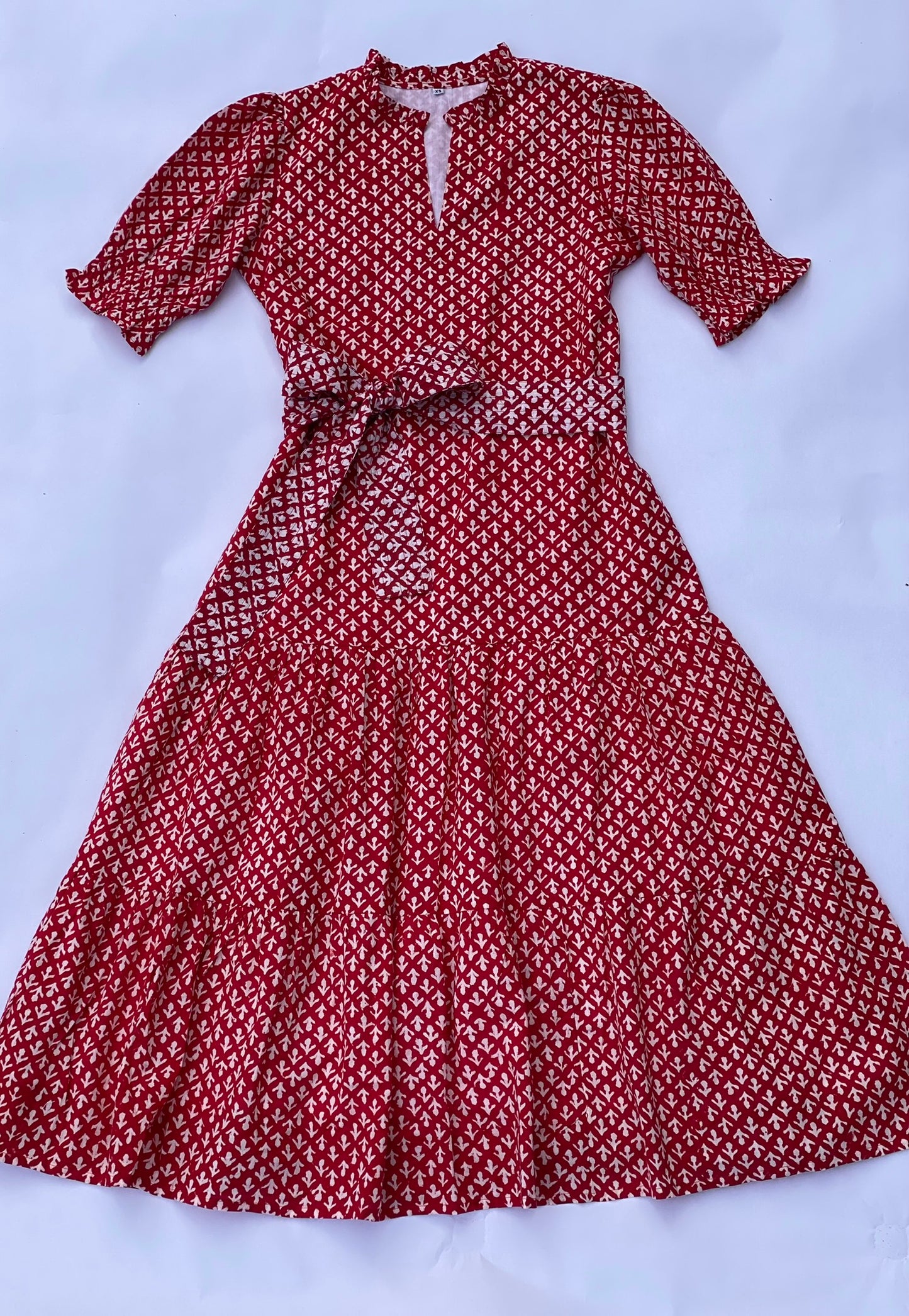 Hampton Dress - Pomegranate