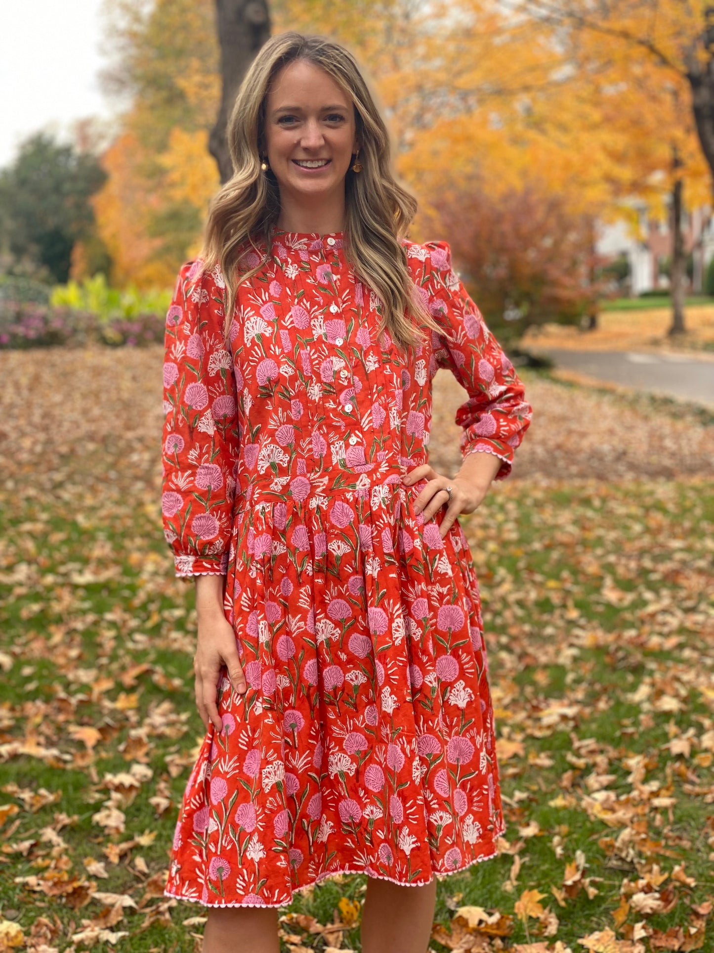 Chatham Dress - Poppy