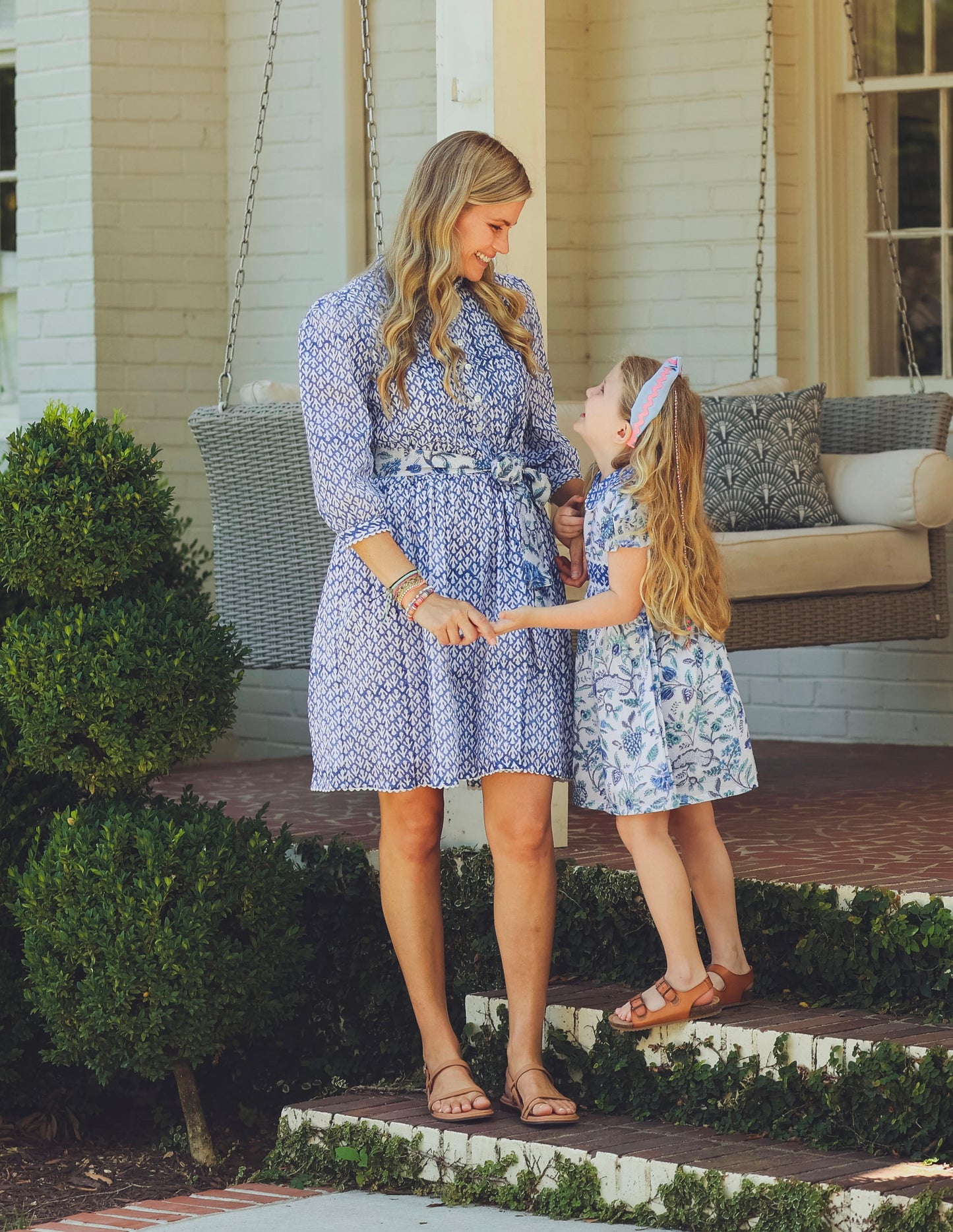 Millie Dress - Santorini Blue