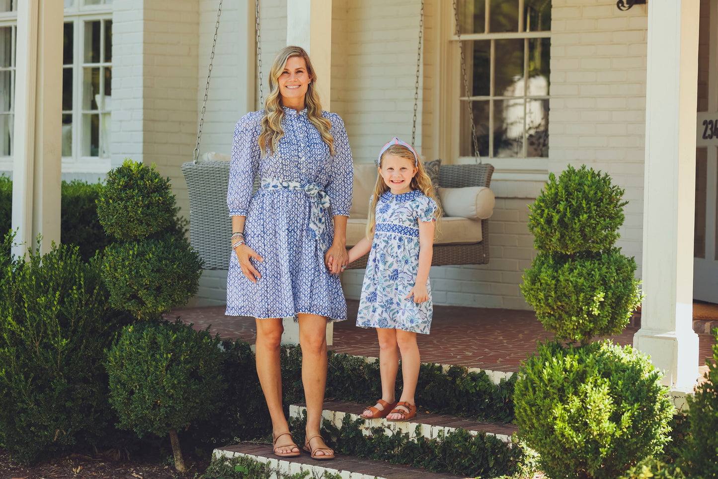Chatham Dress - Santorini Blue
