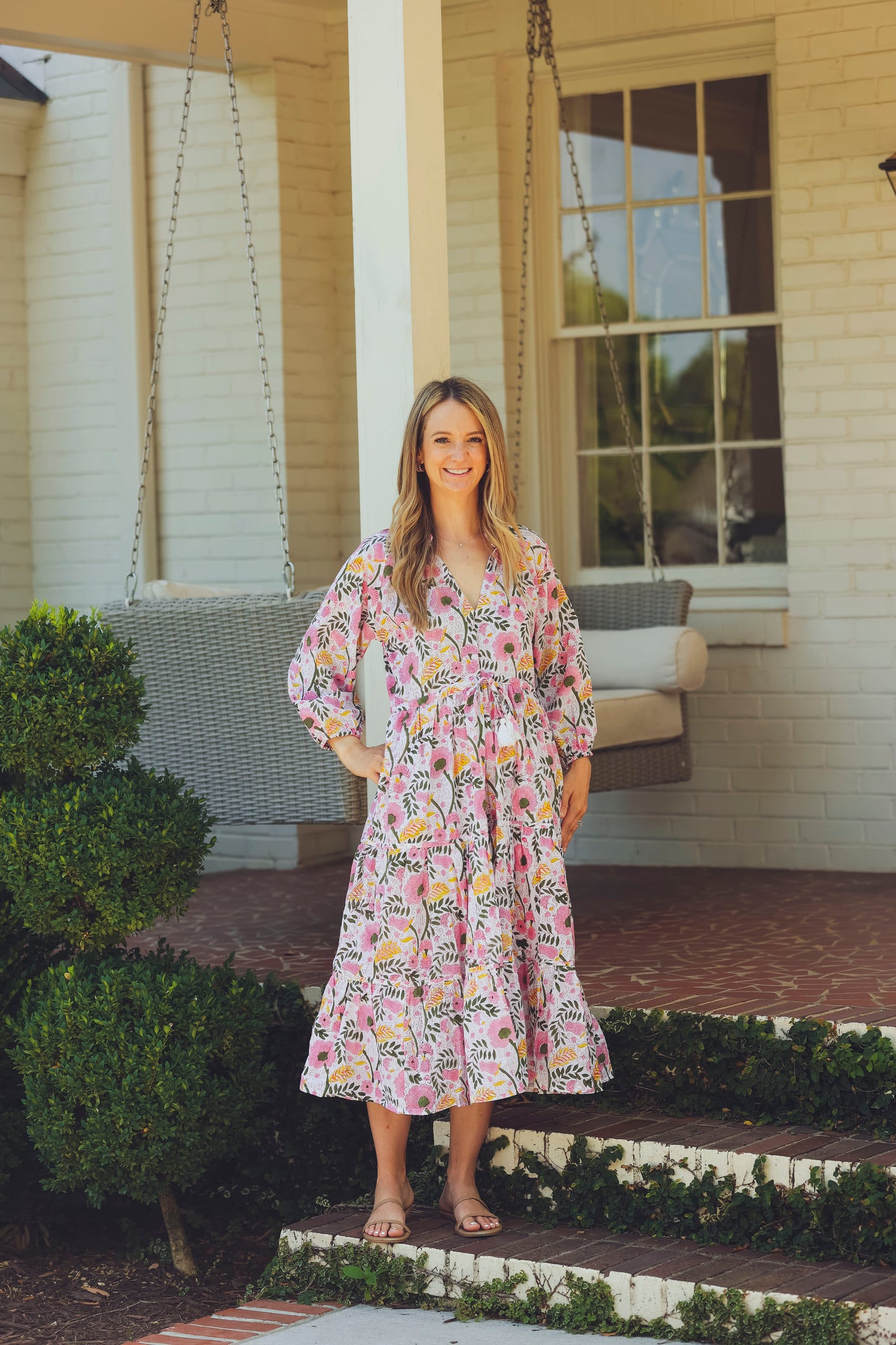 Tranquil Dress - Peony Pink
