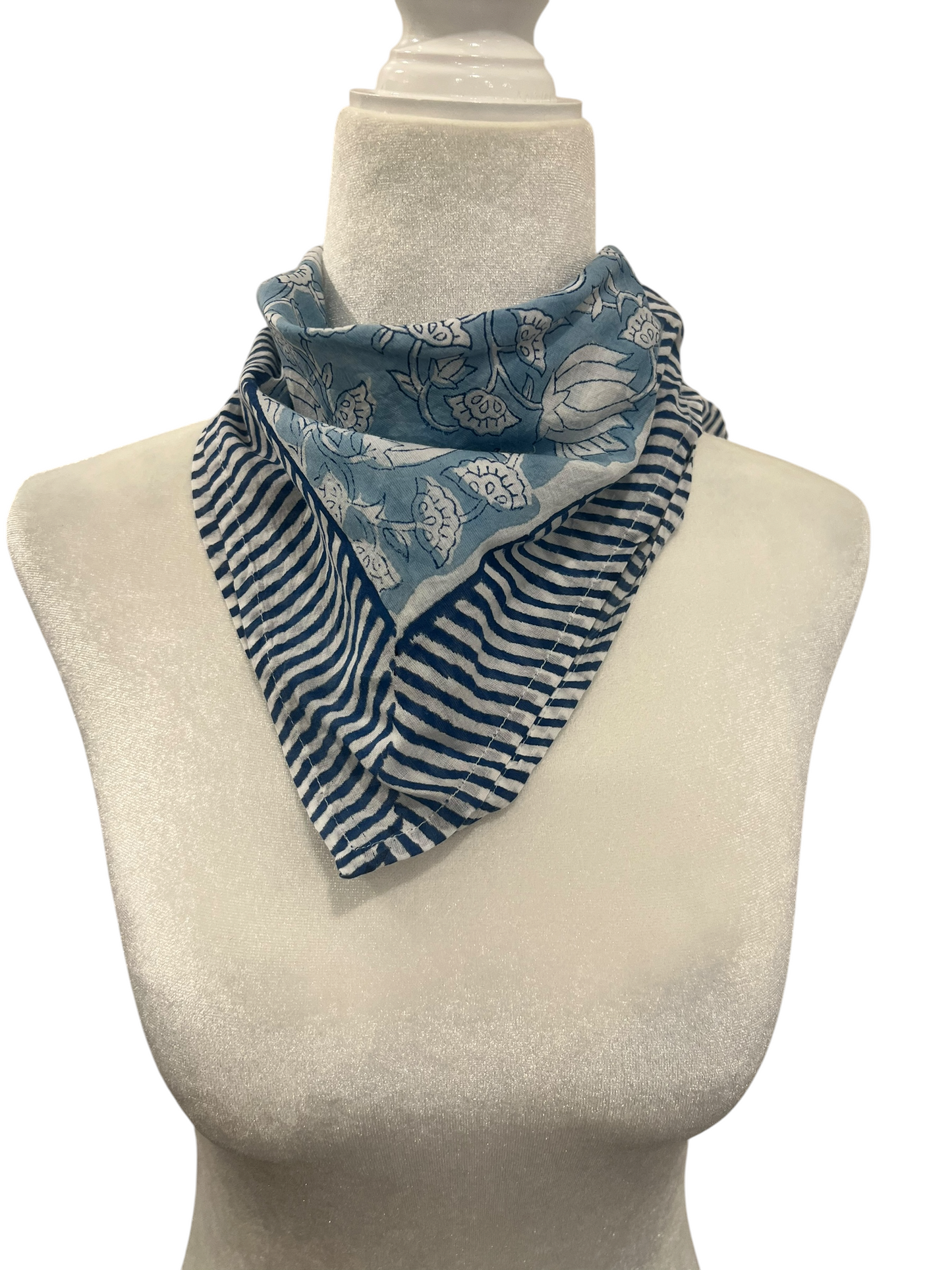 Block Print Bandana Scarf