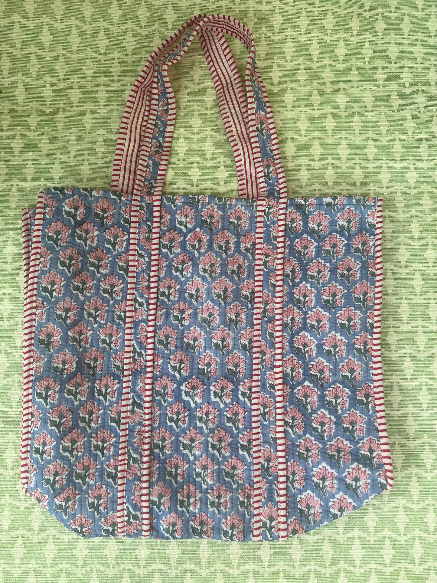 The Big Block Print Bag