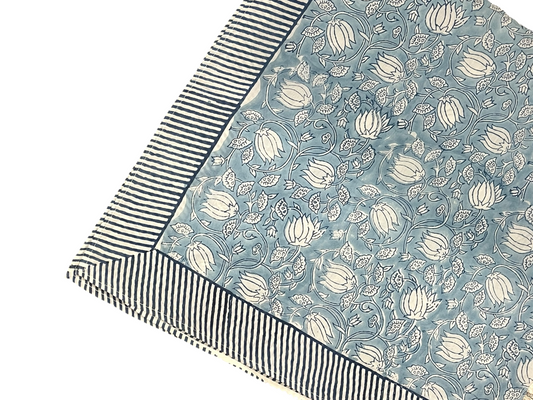 Block Print Large Square Scarf