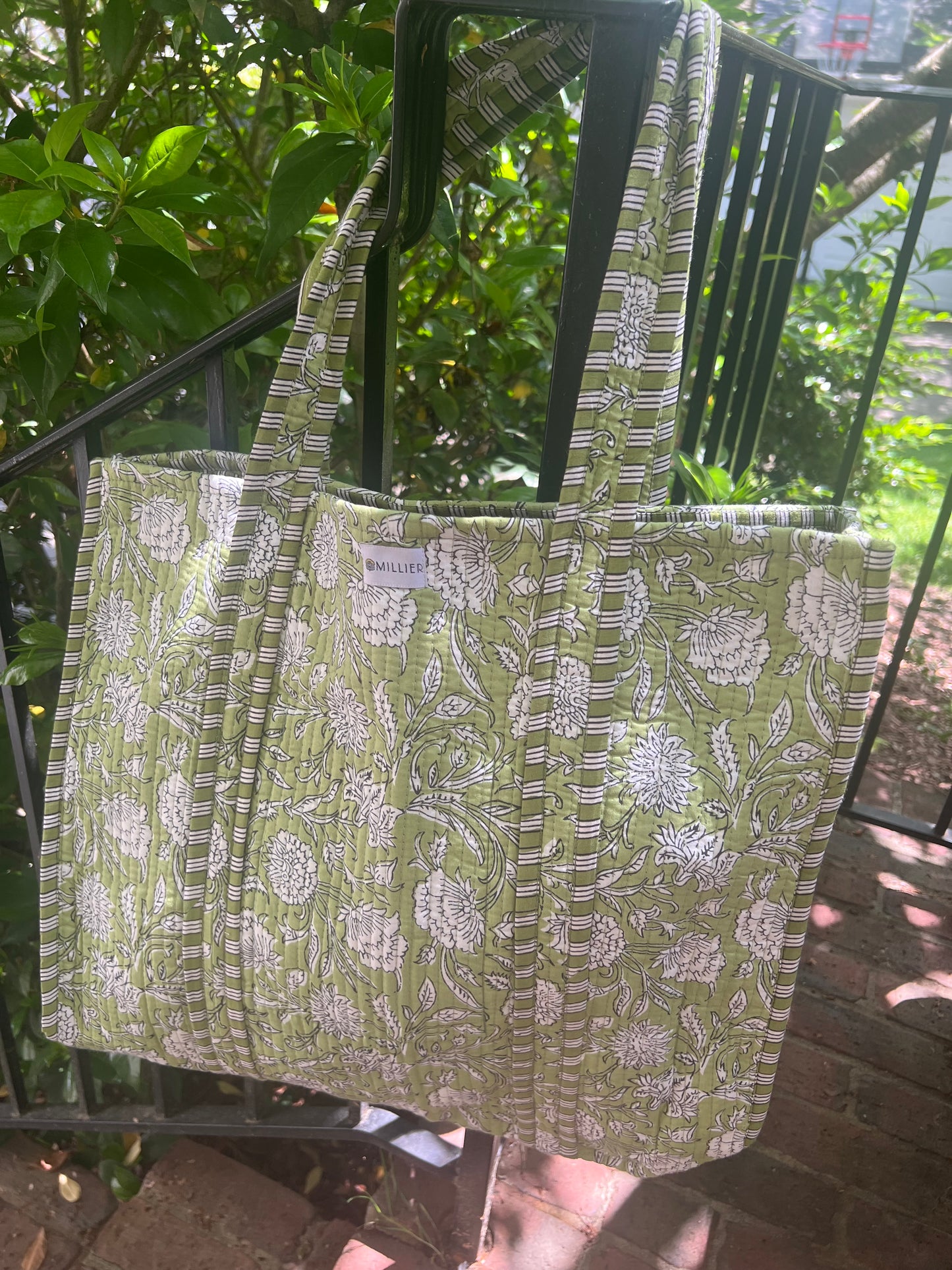 The Big Block Print Bag