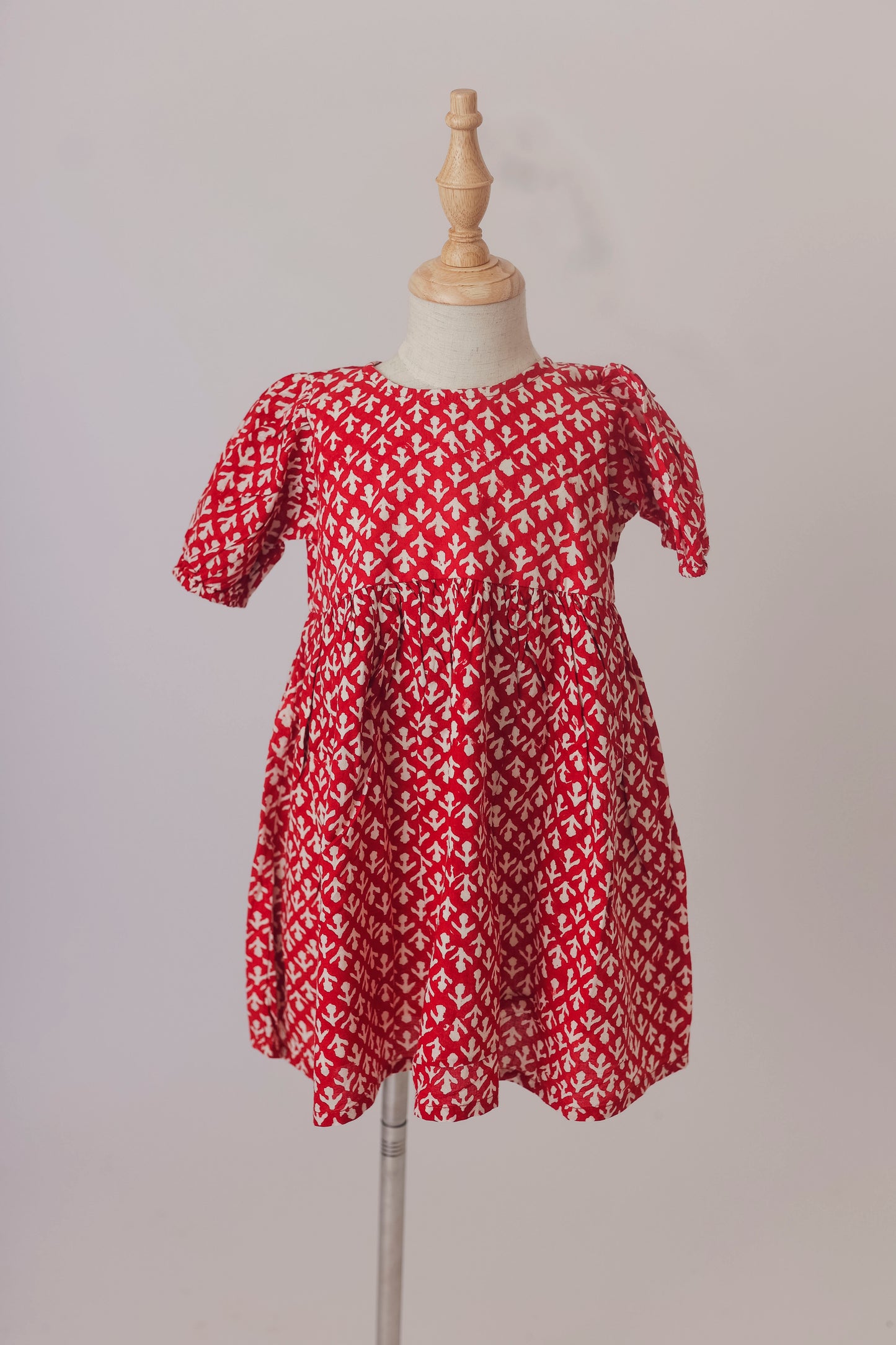 Virginia Dress - Pomegranate