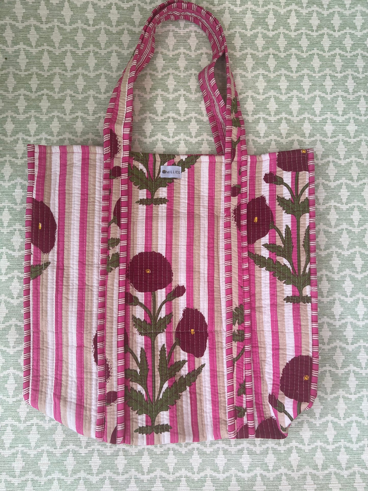The Big Block Print Bag