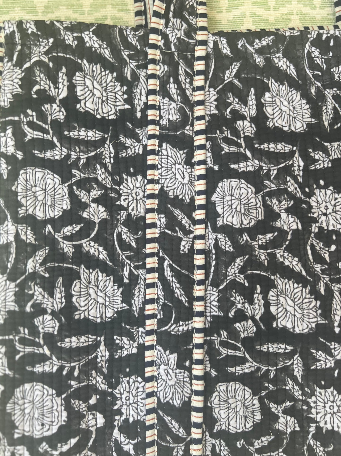 The Big Block Print Bag