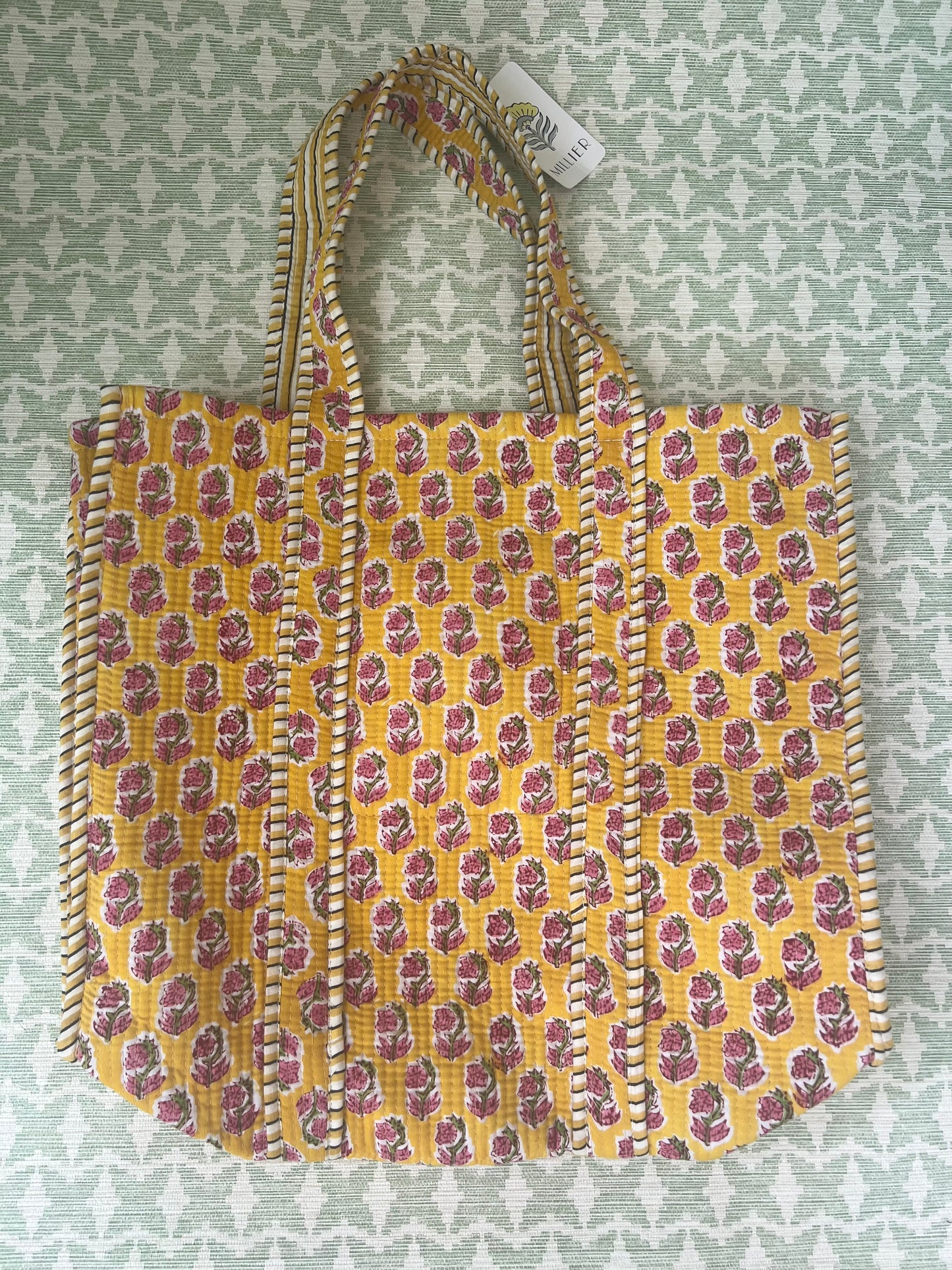 The Big Block Print Bag