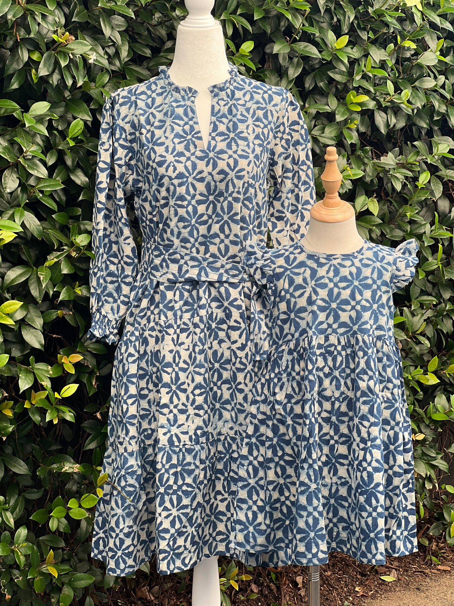 Delray Dress - Pacific Blue