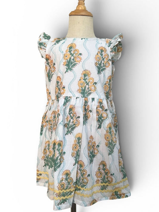 Delray Dress 2.0- Daffodil