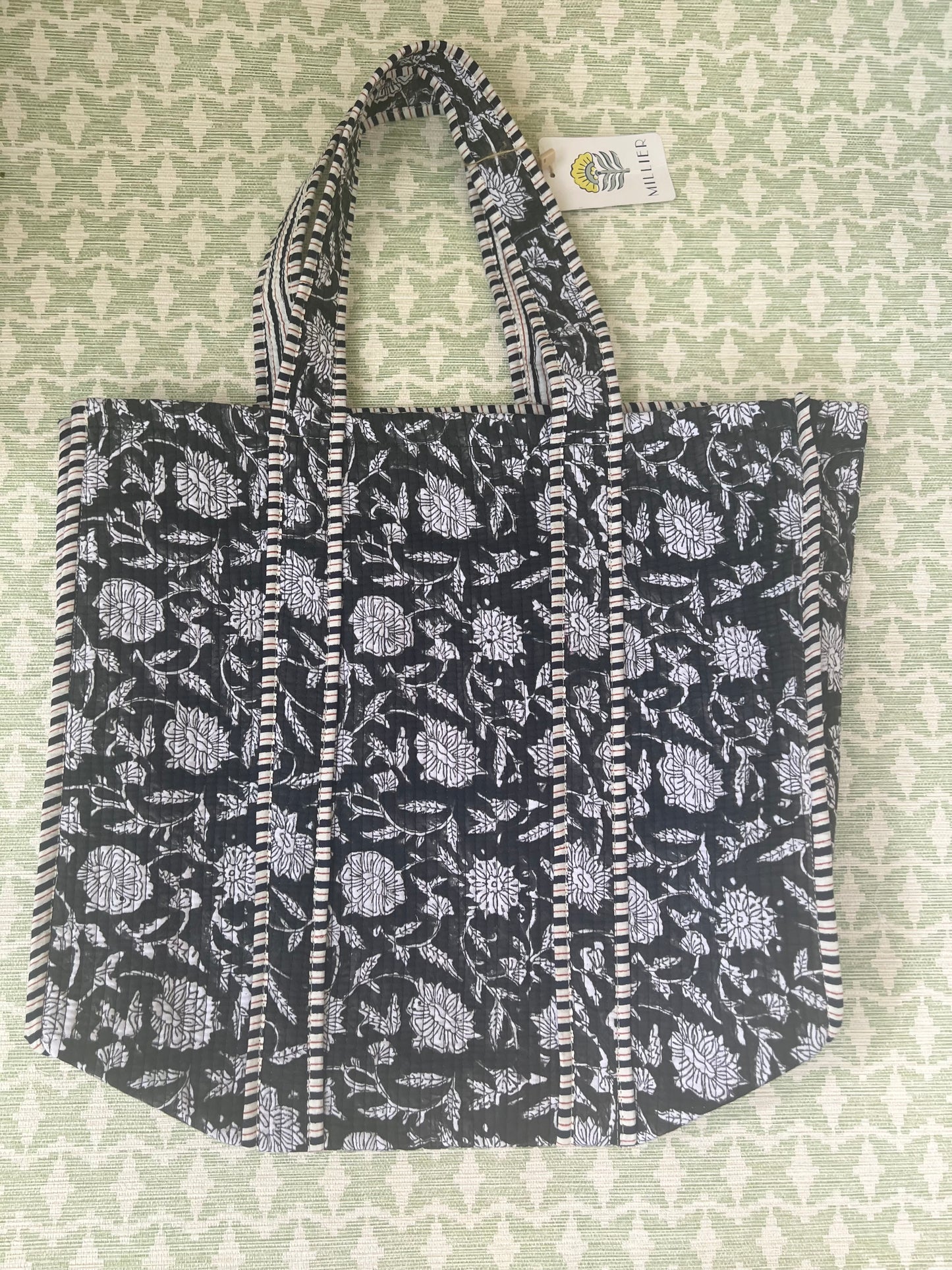 The Big Block Print Bag