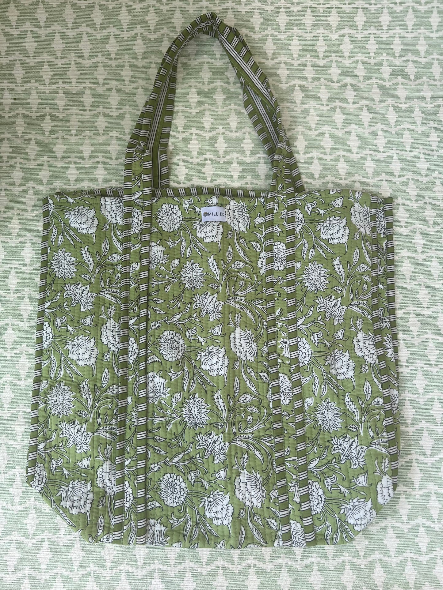 The Big Block Print Bag