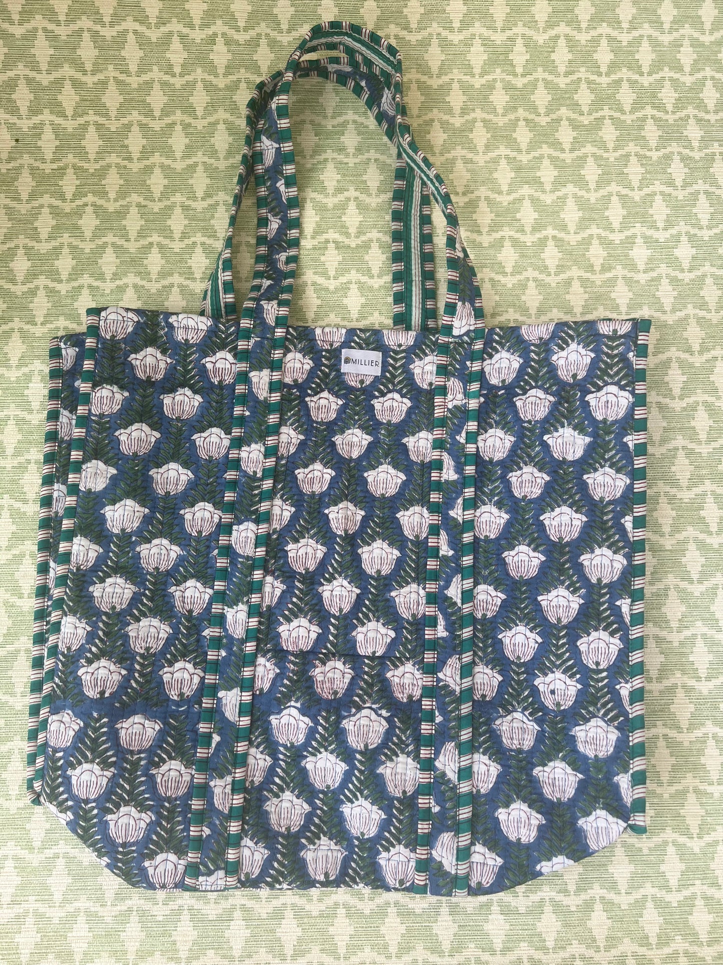 The Big Block Print Bag