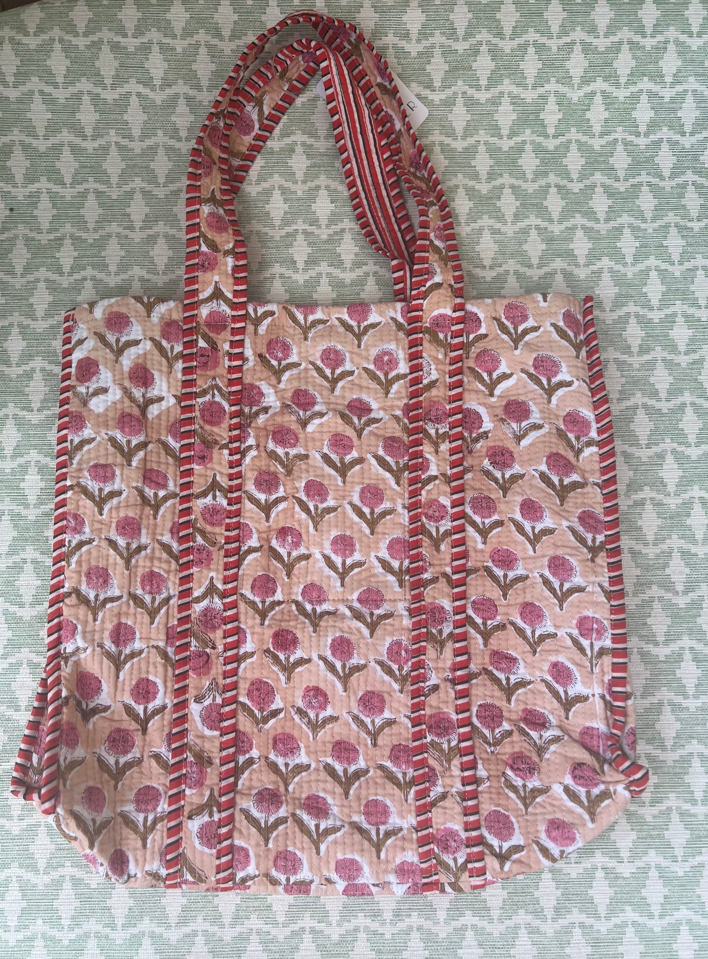 The Big Block Print Bag
