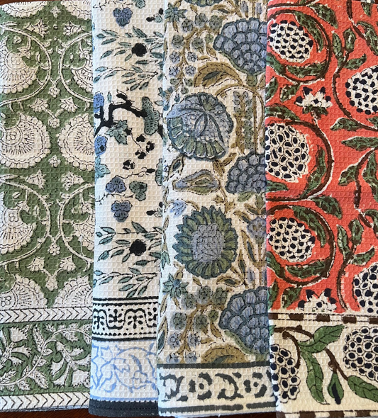 Block Print Tea Towels (Set of 2)