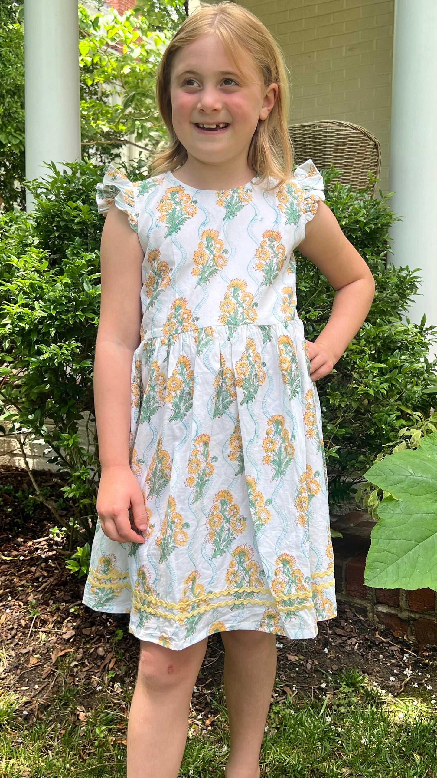 Delray Dress 2.0- Daffodil